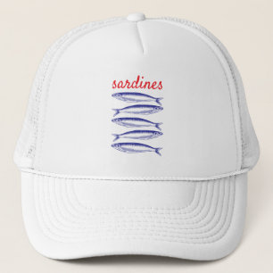 Sardines Trucker Hat