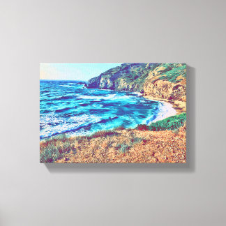 Sardinia beach Italy  Canvas Print