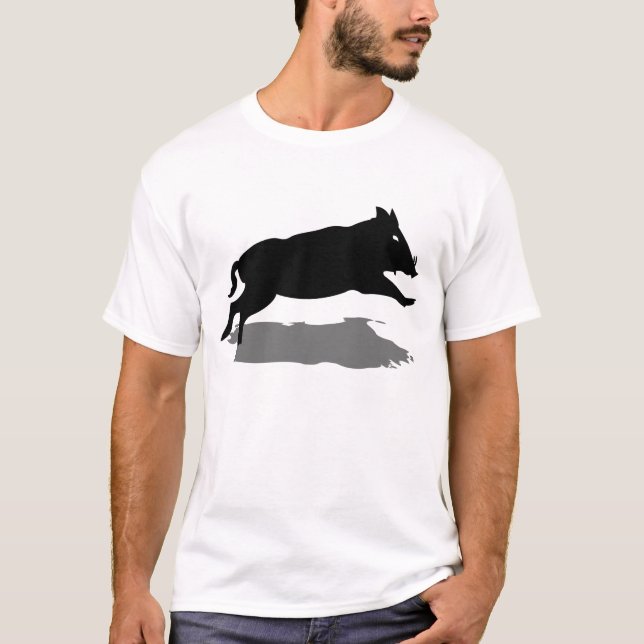 Sardinia, Cinghiale - Wild boar (t-shirt) T-Shirt (Front)