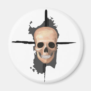 Sardinia, Death skull - Magnet