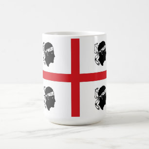 sardinia flag italy region island ethnic coffee mug