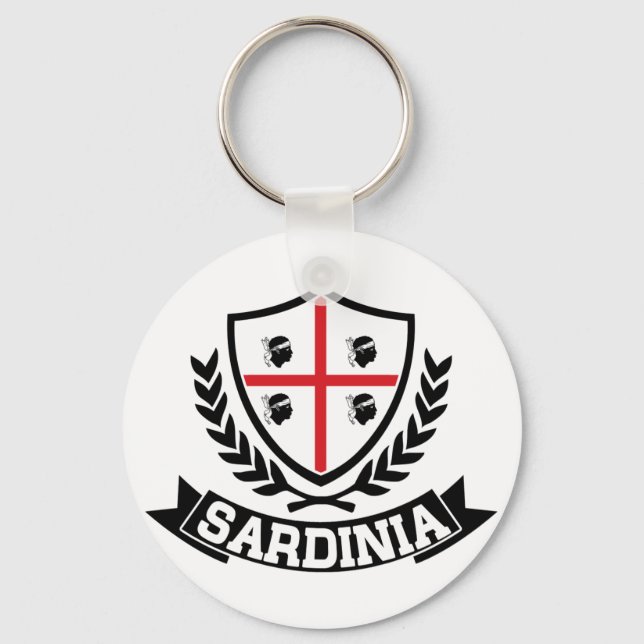 Sardinia Italia Key Ring (Front)