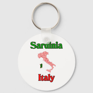 Sardinia Italy Key Ring
