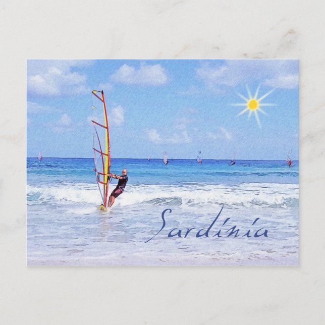 Sardinia,Italy Postcard (Front)