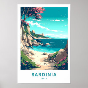Sardinia Italy Travel Print