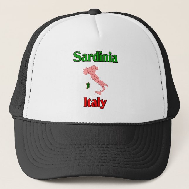 Sardinia Italy Trucker Hat (Front)