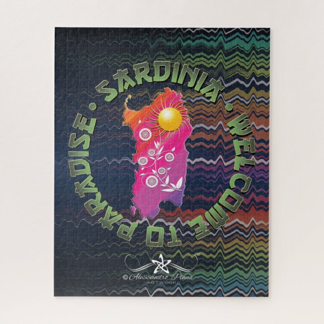 Sardinia Jigsaw Puzzle (Vertical)