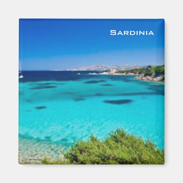 Sardinia Magnet (Front)