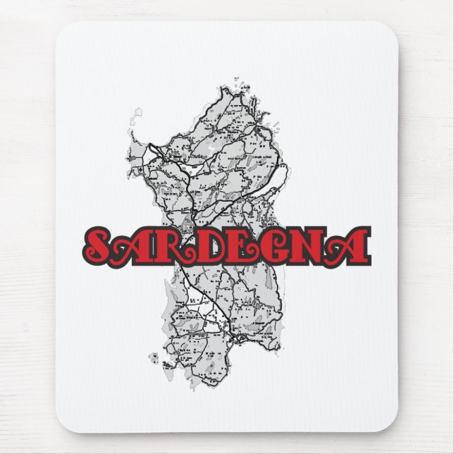 Sardinia Mouse Mat (Front)