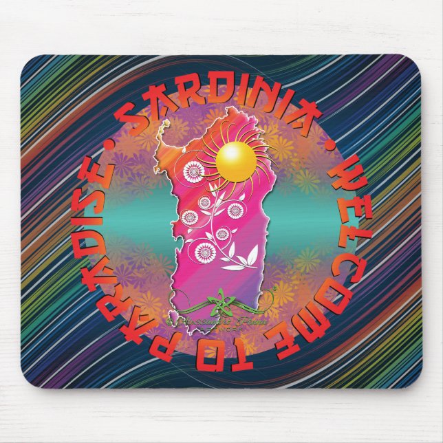 Sardinia Mouse Mat (Front)
