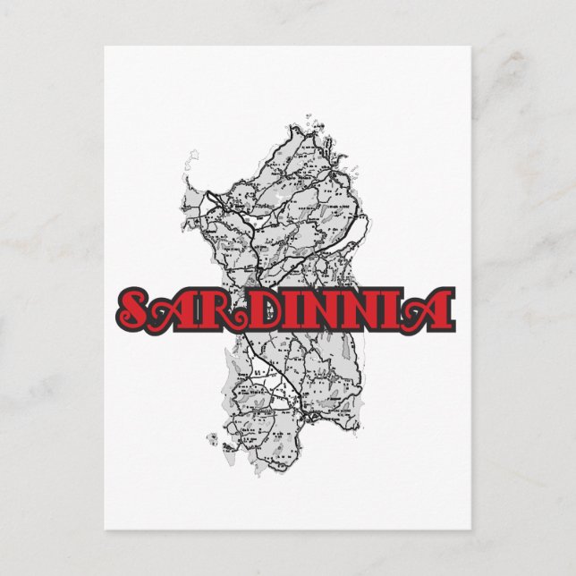 Sardinia Postcard (Front)