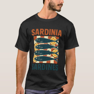 Sardinia Sardines Mediterranean Vintage Lemon, Che T-Shirt