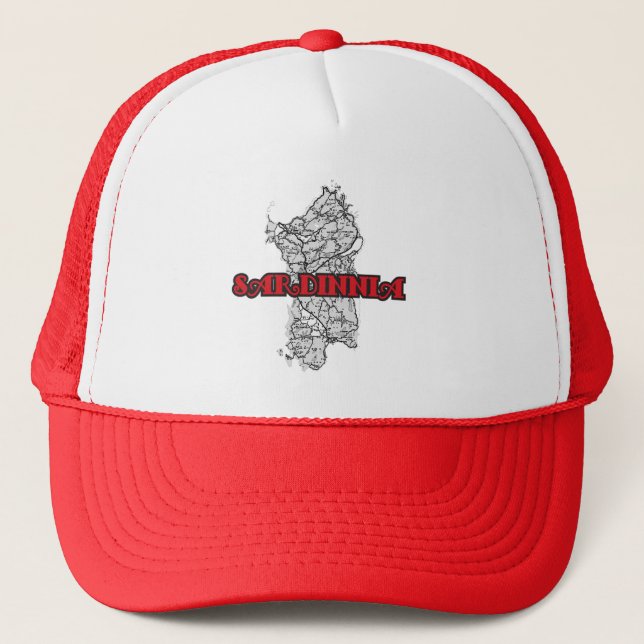 Sardinia Trucker Hat (Front)