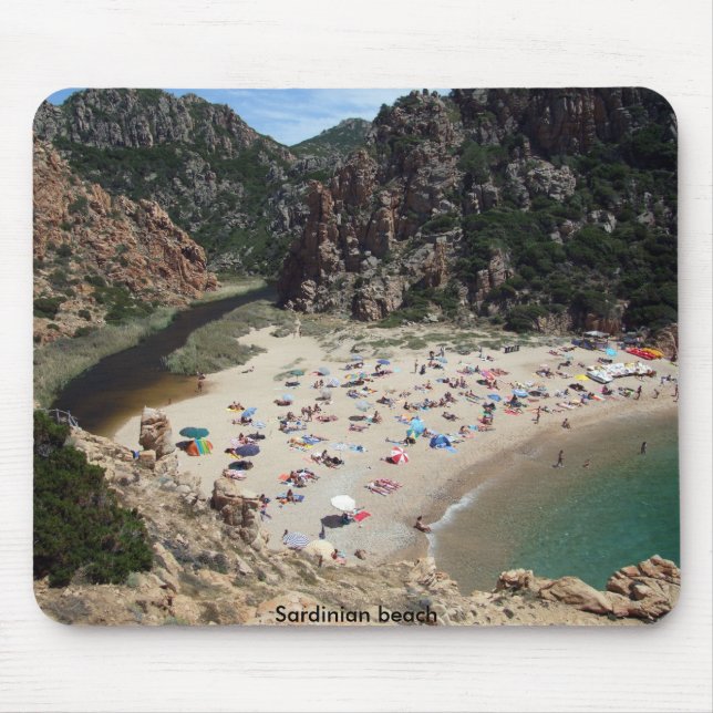 Sardinian beach mouse mat (Front)