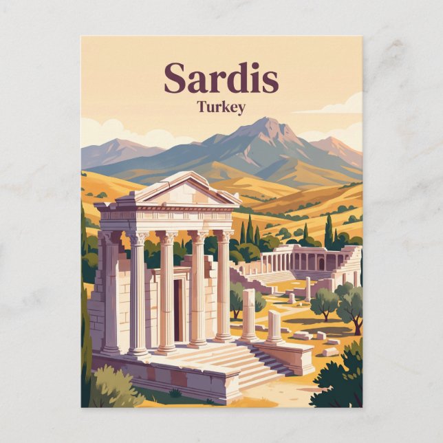 Sardis Turkey Postcard (Front)