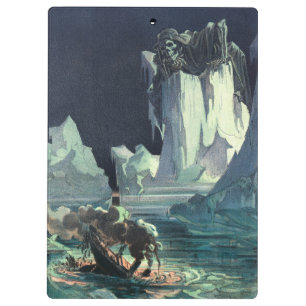 Sargasso Sea Grim Reaper & Sinking of Titanic Clipboard