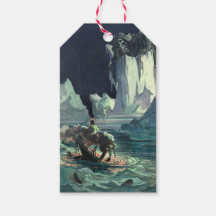 Sargasso Sea Grim Reaper & Sinking of Titanic Gift Tags