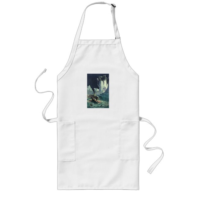 Sargasso Sea Grim Reaper & Sinking of Titanic Long Apron (Front)