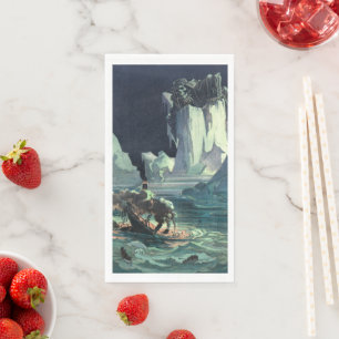Sargasso Sea Grim Reaper & Sinking of Titanic Napkin