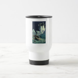 Sargasso Sea Grim Reaper & Sinking of Titanic Travel Mug
