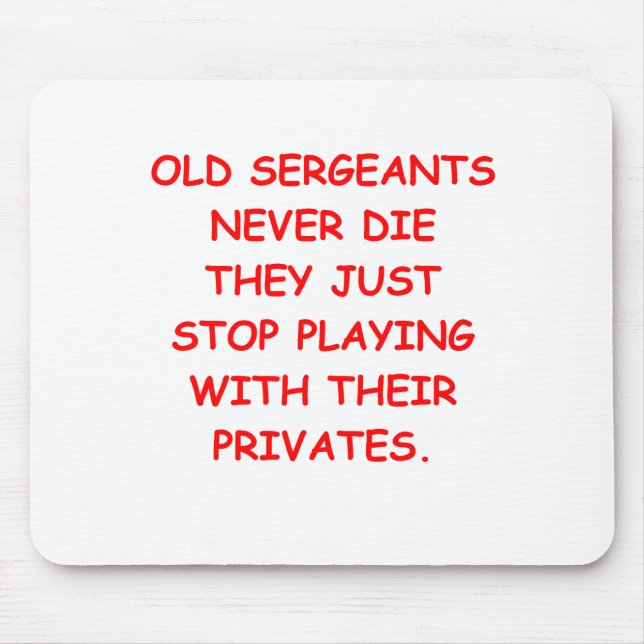 SARGE.png Mouse Mat (Front)