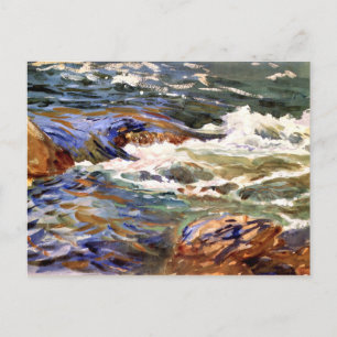Sargent - In Norway, fine art painting Postcard