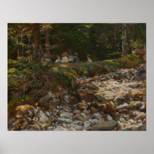 Sargent - The Master And His Pupils Poster