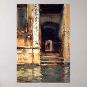 Sargent - Venetian Doorway 1902 Poster