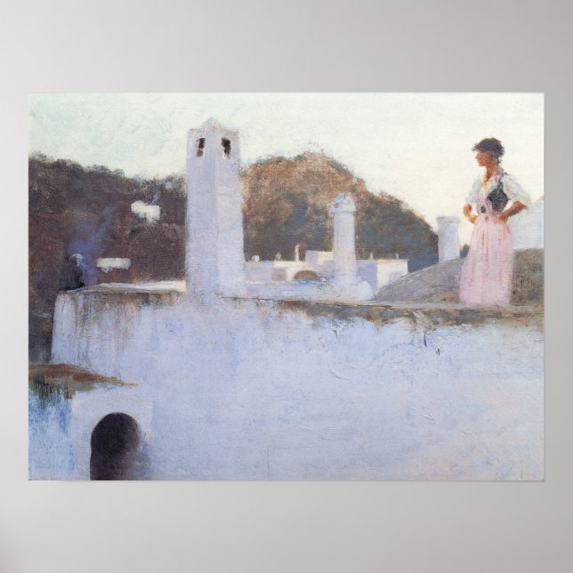 Sargent - View Of Capri 1878 Poster (Front)