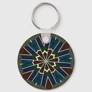 Sari Inspired Design with Intricate Details Key Ring
