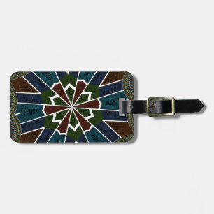Sari Inspired Design with Intricate Details Luggage Tag