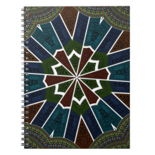 Sari Inspired Design with Intricate Details Notebook