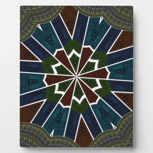 Sari Inspired Design with Intricate Details Plaque (Front)