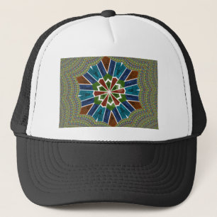 Sari Inspired Design with Intricate Details Trucker Hat