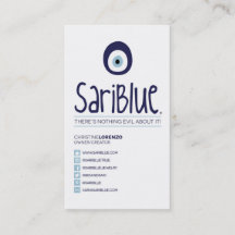 SariBlue | Business Card 3