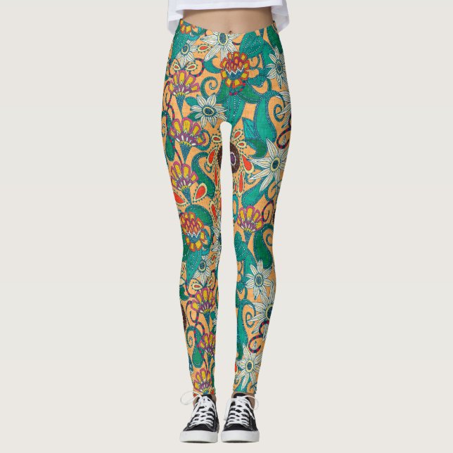 sarilmak apricot leggings (Front)