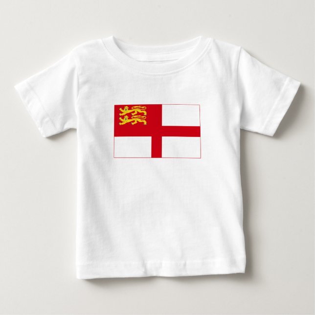 Sark Flag Baby T-Shirt (Front)
