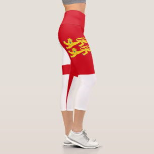 Sark Flag Capri Leggings