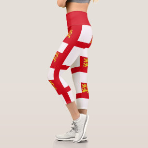 Sark Flag Capri Leggings