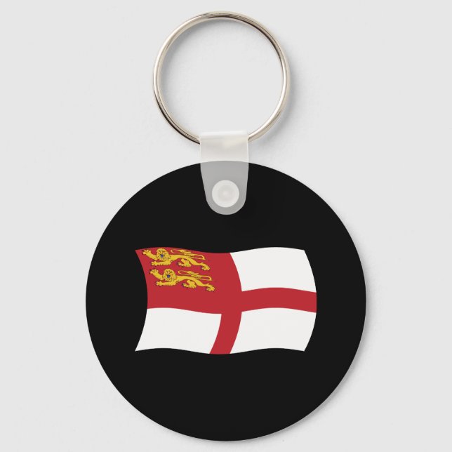 Sark Flag Keychain (Front)