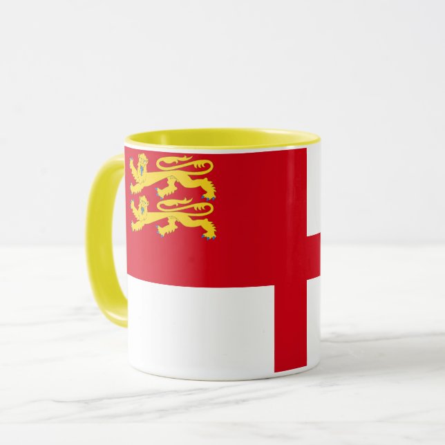 Sark Flag Mug (Front Left)