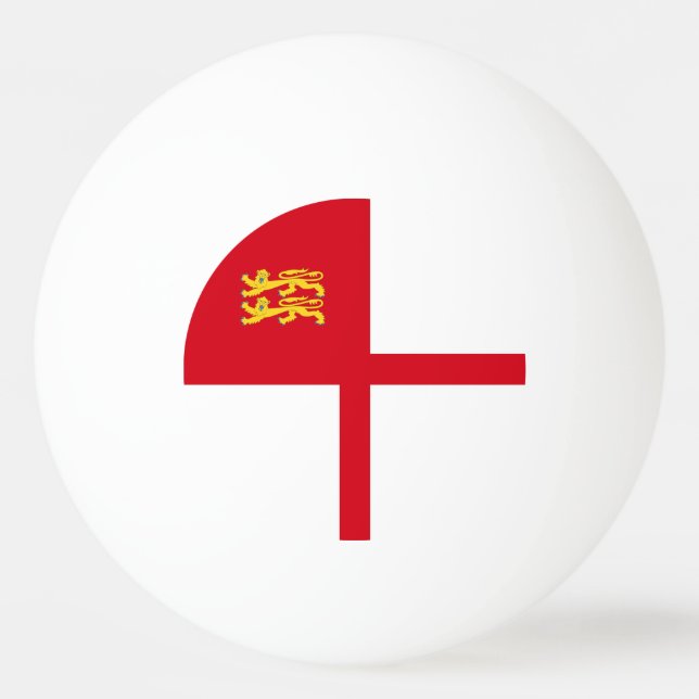 Sark Flag Ping Pong Ball (Front)