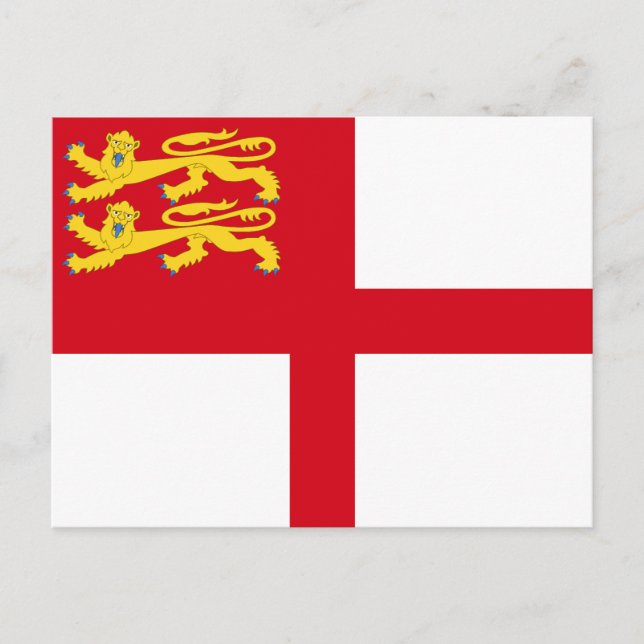 Sark Flag Postcard (Front)