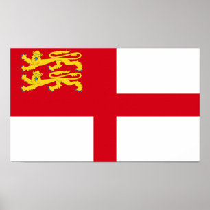 Sark Flag Poster