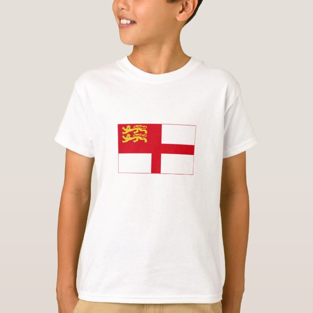 Sark Flag T-Shirt (Front)