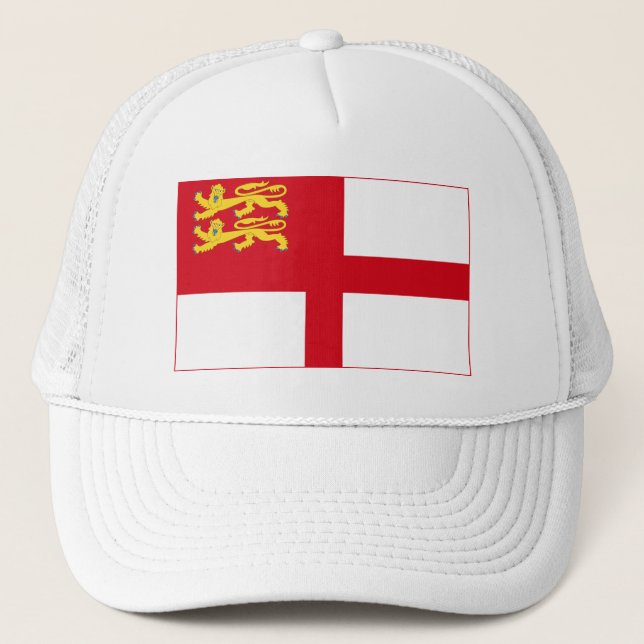 Sark Flag Trucker Hat (Front)