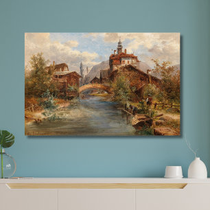 Sarnen – Emil Barbarini Canvas Print