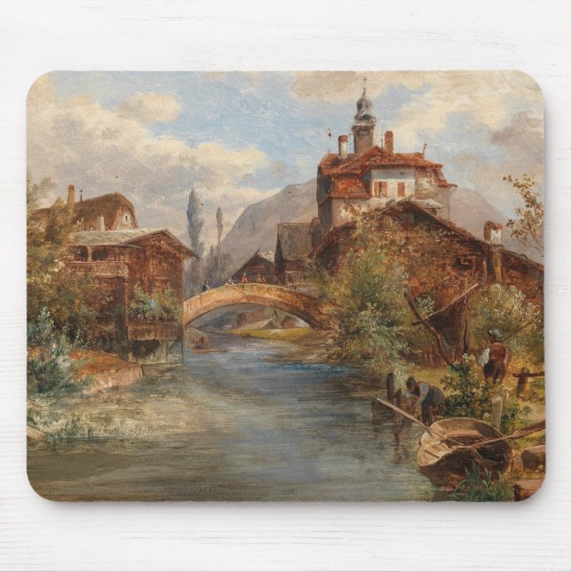 Sarnen – Emil Barbarini Mouse Mat (Front)