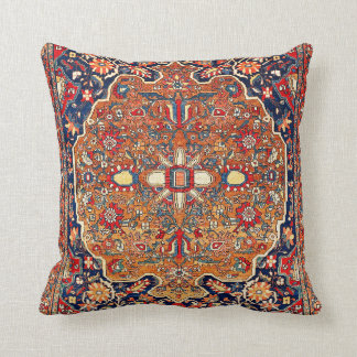 Sarough Farahan Arak West Persian Rug Print Cushion