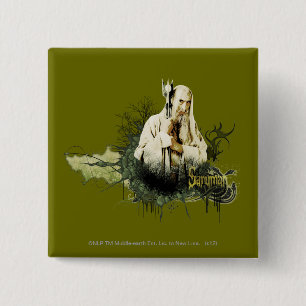 SARUMAN™ Vector Collage 15 Cm Square Badge